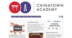 Desktop Screenshot of chinatownacademy.com
