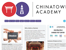 Tablet Screenshot of chinatownacademy.com